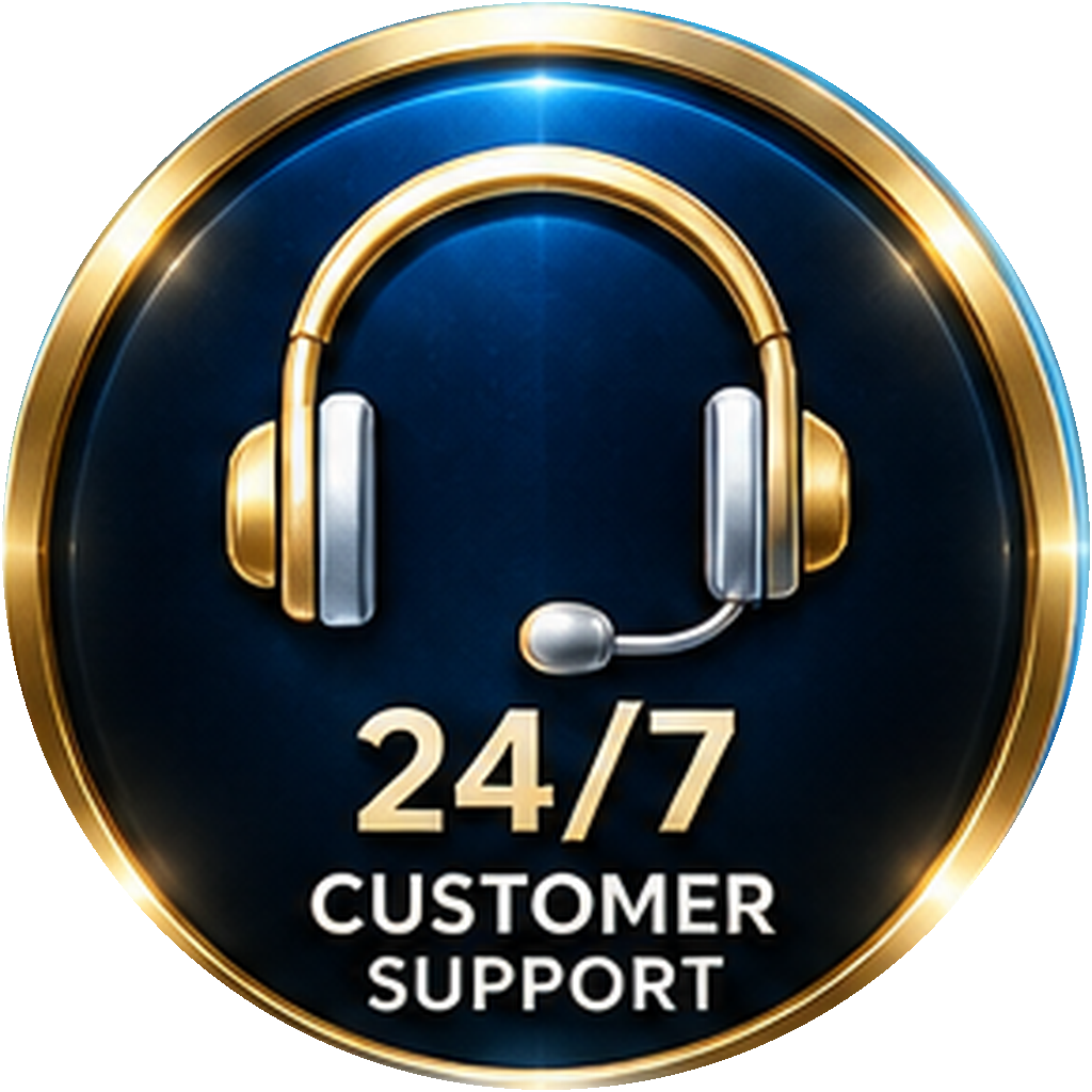 24/7 Customer Support